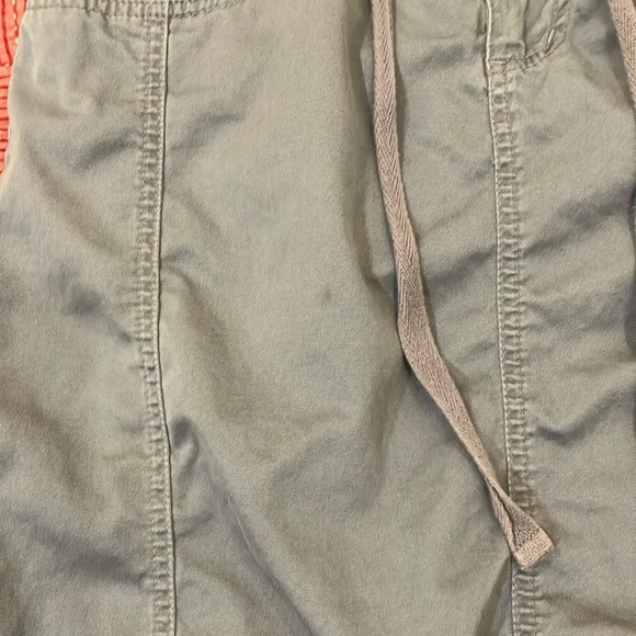 Jacob women’s size 7/8 Gray Cargo Mini Skirt Tie Front - Picture 10 of 11